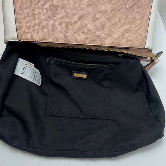 ALDO Satchel Handbag soft pink structured - Picture 8 of 9